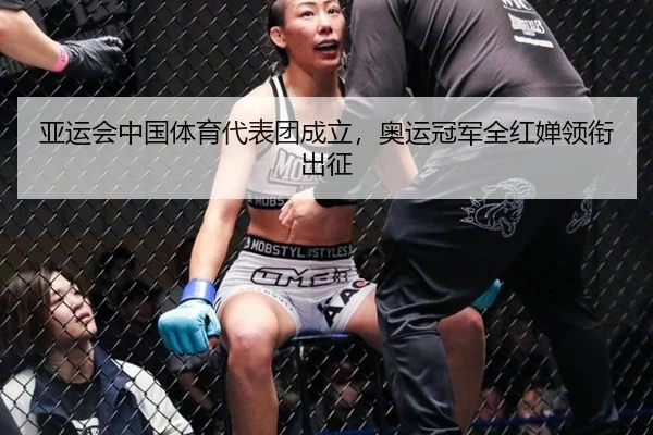 亚运会中国体育代表团成立，奥运冠军全红婵领衔出征